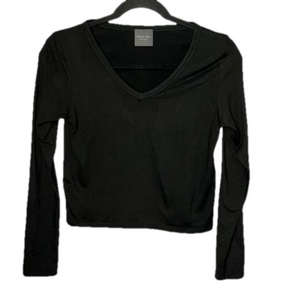 Black Long Sleeve Top